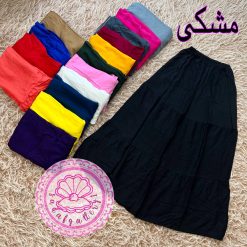 دامن نخی طبقه ای بلند - تصویر 3