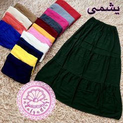 دامن نخی طبقه ای بلند - تصویر 8