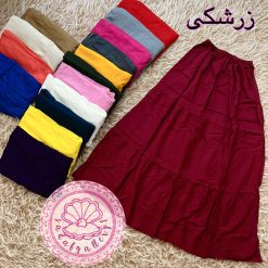 دامن نخی طبقه ای بلند - تصویر 7