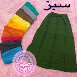 دامن نخی طبقه ای بلند - تصویر 10
