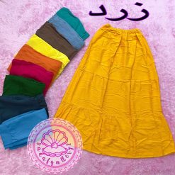 دامن نخی طبقه ای بلند - تصویر 9