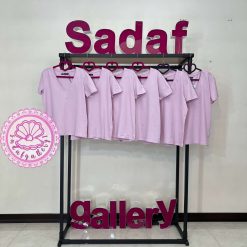تیشرت زنانه صورتی یقه هفتsinsay - تصویر 3
