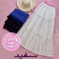 دامن نخی طبقه ای بلند - تصویر 3