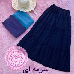دامن نخی طبقه ای بلند - تصویر 7