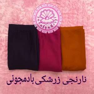 دامن نخی طبقه ای بلند پالت رنگ های تند