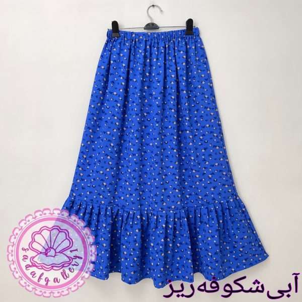 دامن کرپ پفکی بلند در رنگبندی متنوع - Image 5