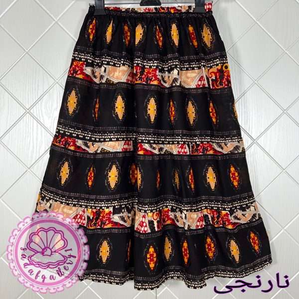 دامن نخی کوتاه ترنج