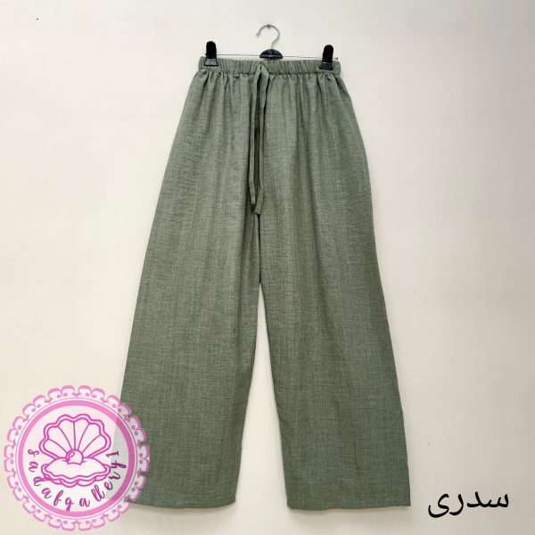 شلوار زنانه نیم بگ شانتون در رنگبندی متنوع(کد1398) - Image 4