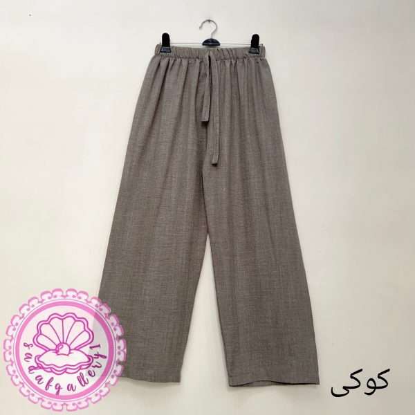 شلوار زنانه نیم بگ شانتون در رنگبندی متنوع(کد1398) - Image 2