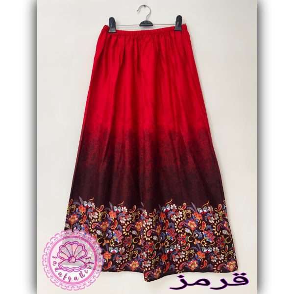 دامن نخی بلند شیراز در رنگبندی متنوع(کد1397) - Image 3