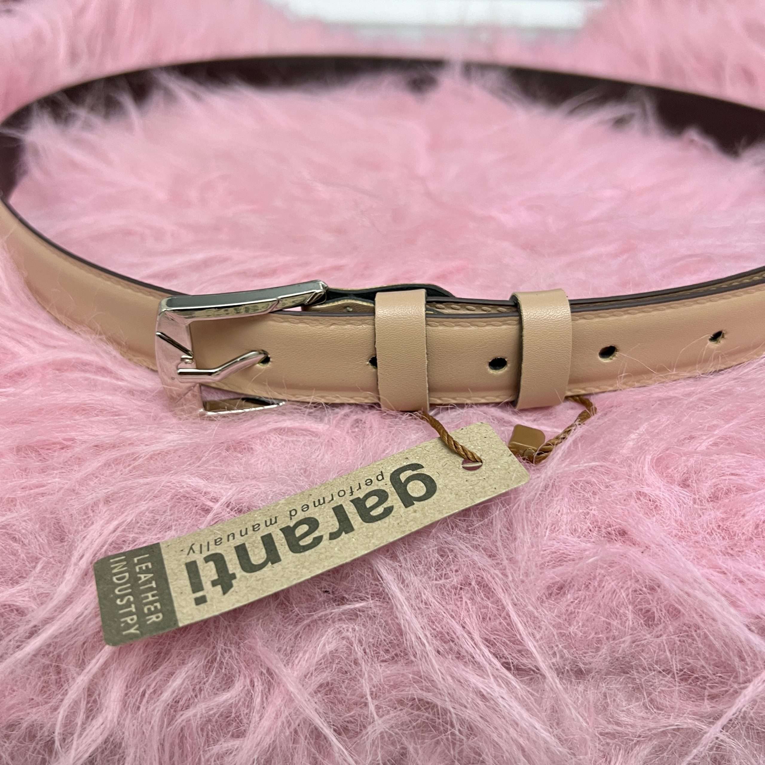 کمربند زنانه چرمی دوردوخت در رنگبندی(کد1420) - Image 7