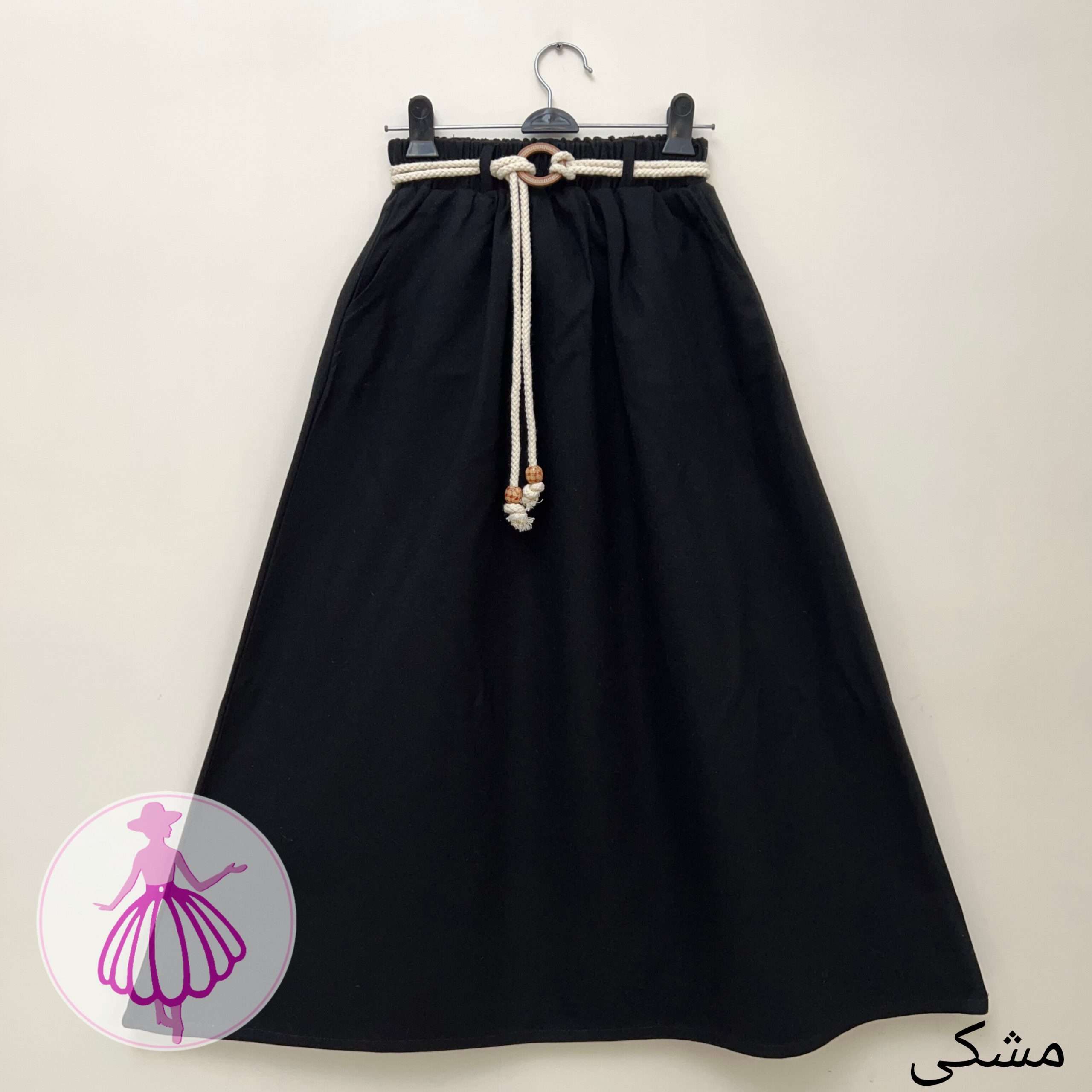 دامن پشمی کلوش بلند در رنگبندی متنوع(کد1427) - Image 11