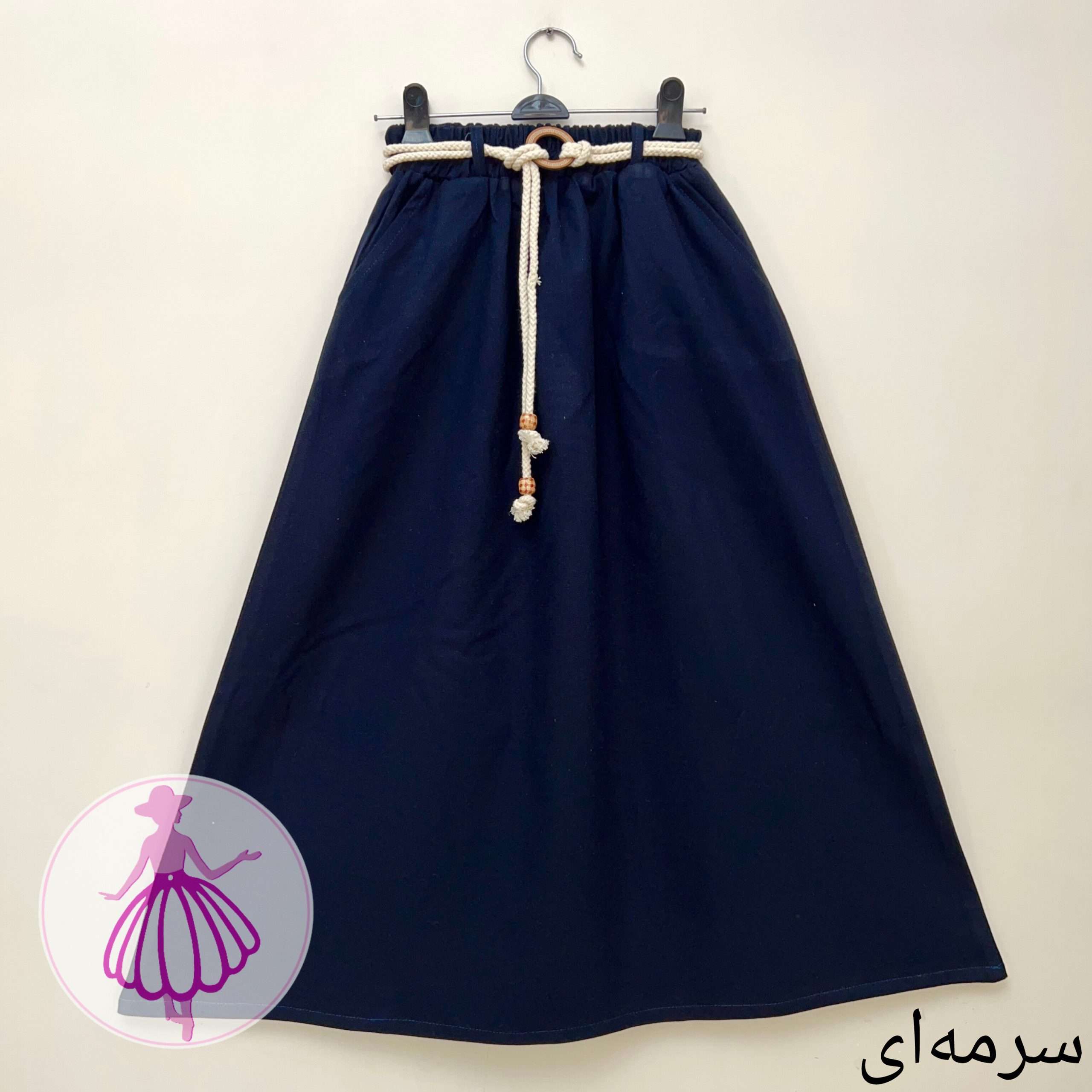 دامن پشمی کلوش بلند در رنگبندی متنوع(کد1427) - Image 8