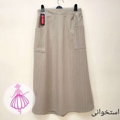 دامن فوتر ضخیم بلند - تصویر 6