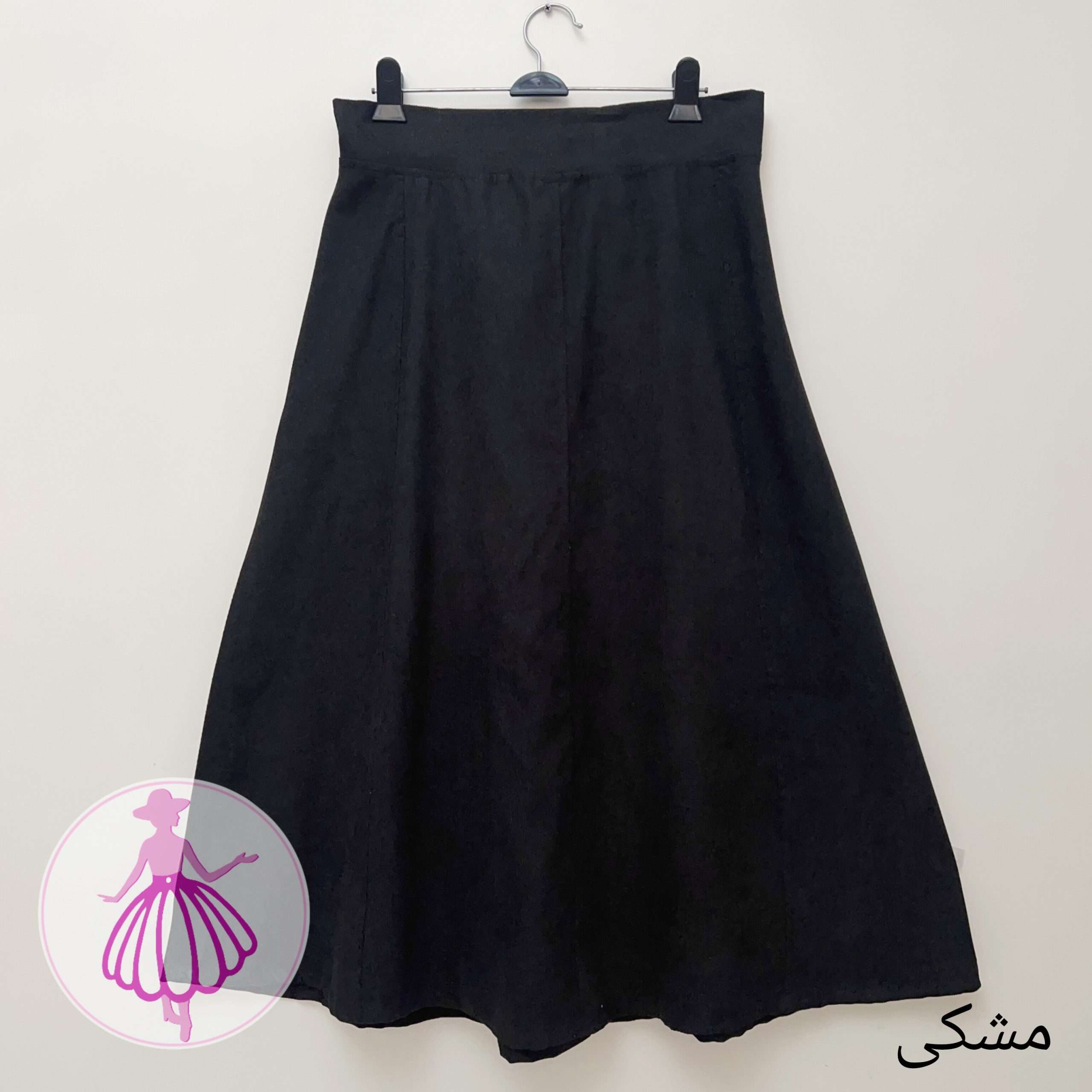 دامن مخمل کلوش بلند در رنگبندی متنوع(کد1425) - Image 7