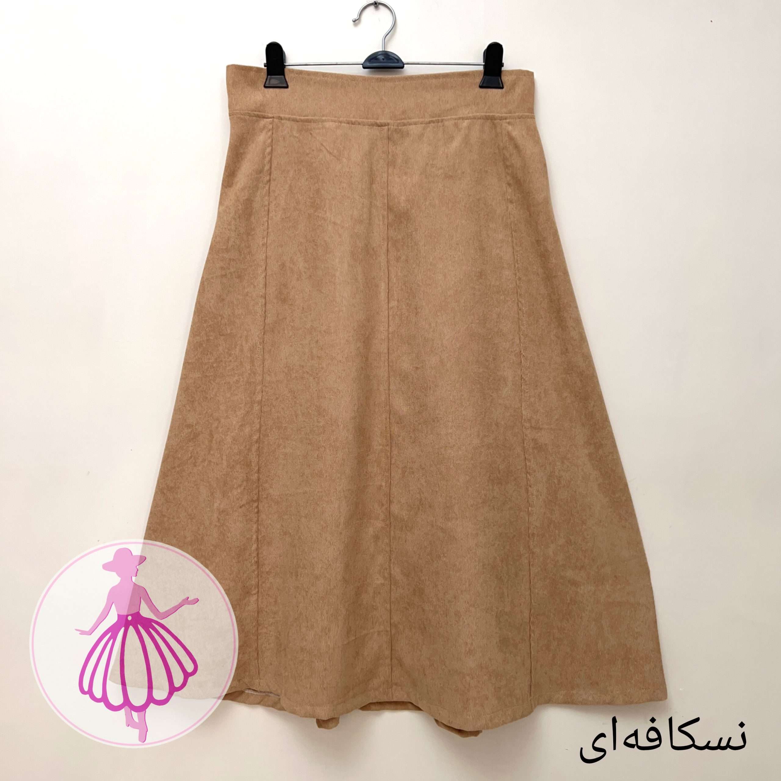 دامن مخمل کلوش بلند در رنگبندی متنوع(کد1425) - Image 5