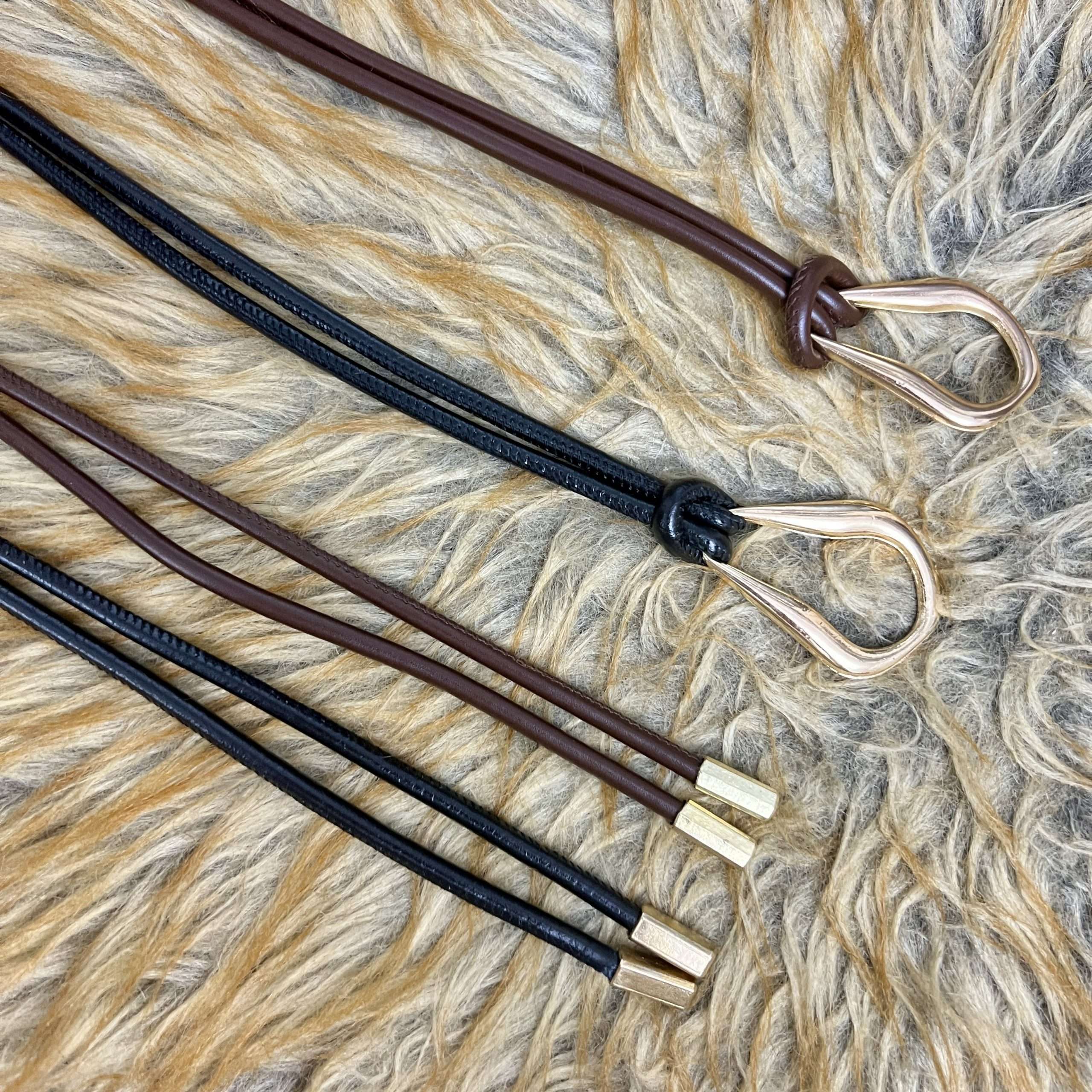 کمربند زنانه چرمی گرهی در رنگبندی متنوع