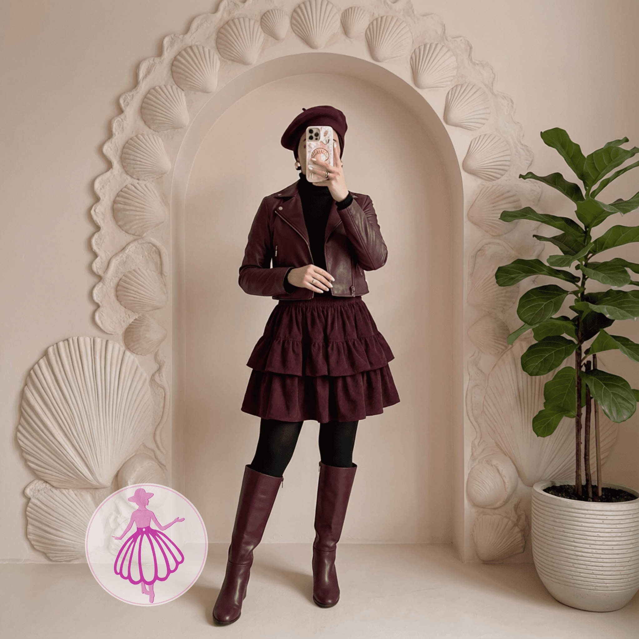 دامن زنانه مخمل عروسکی در رنگبندی متنوع(کد1422)