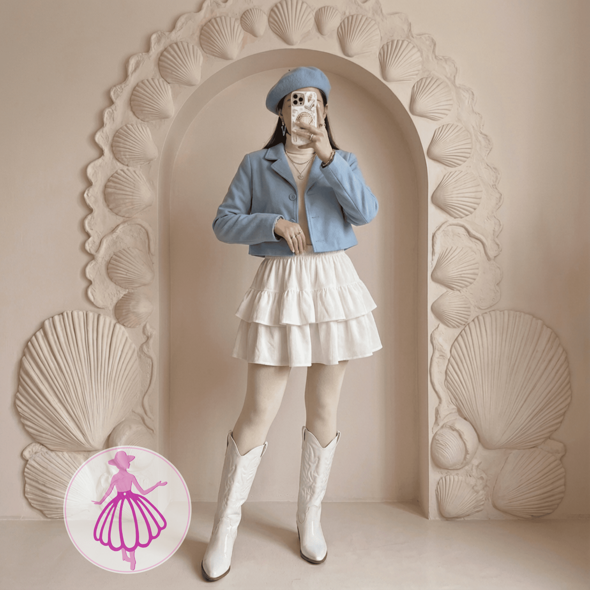 دامن زنانه مخمل عروسکی در رنگبندی متنوع(کد1422) - Image 2