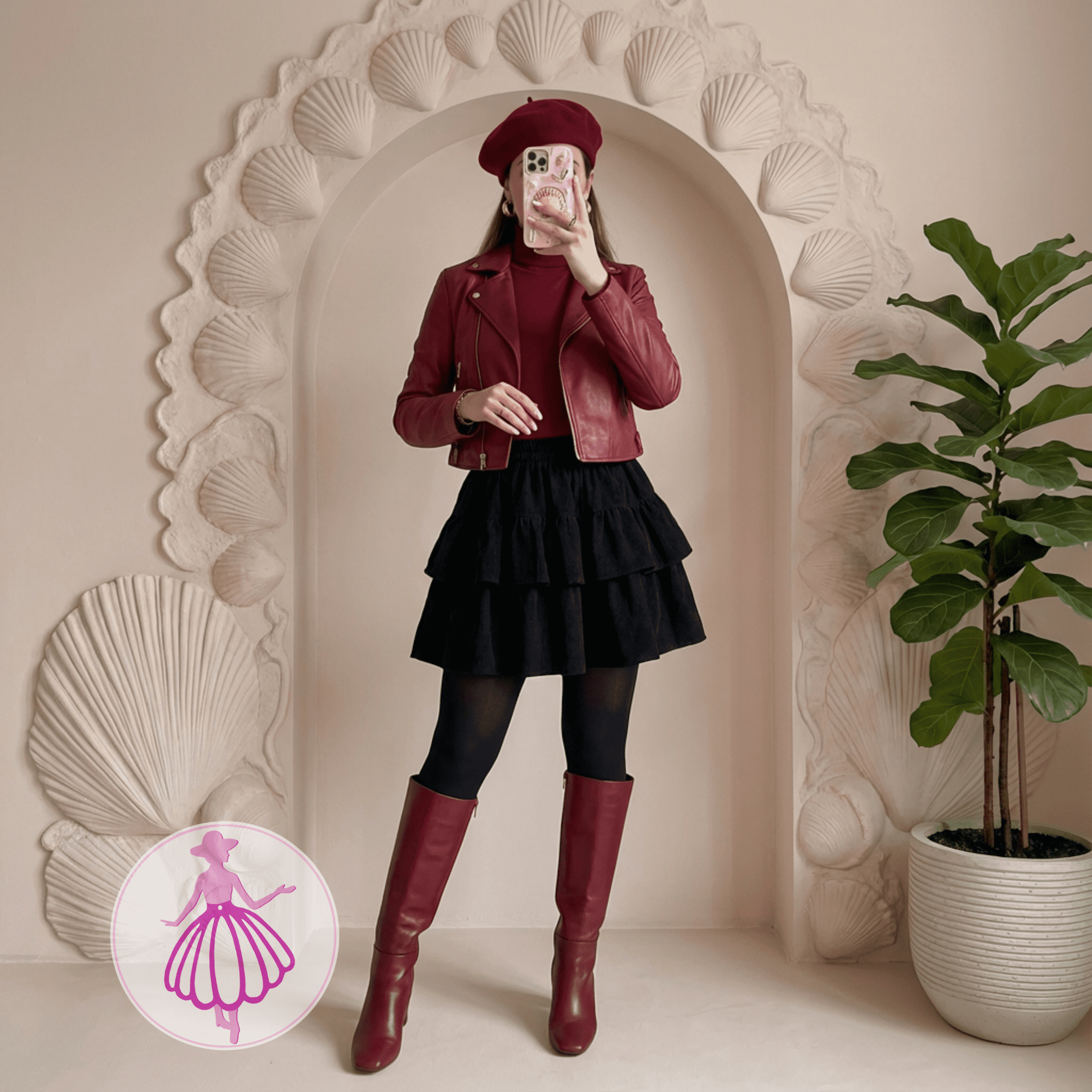 دامن زنانه مخمل عروسکی در رنگبندی متنوع(کد1422) - Image 5