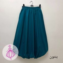 دامن لینن بالونی بلند - تصویر 17