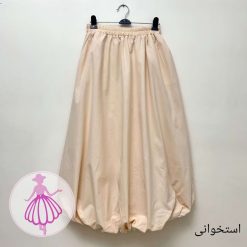 دامن لینن بالونی بلند - تصویر 16