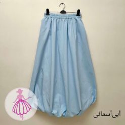 دامن لینن بالونی بلند - تصویر 14
