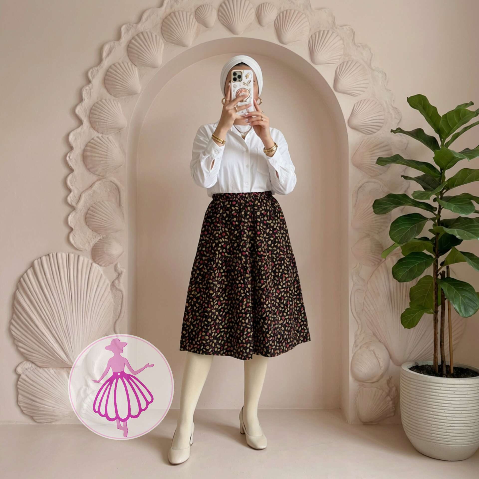 دامن نخی کوتاه برگی در رنگبندی متنوع(کد1375)