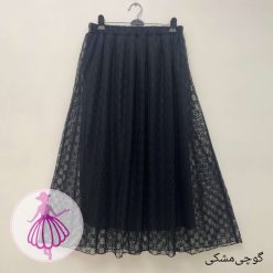 دامن توری گوچی بلند - تصویر 4
