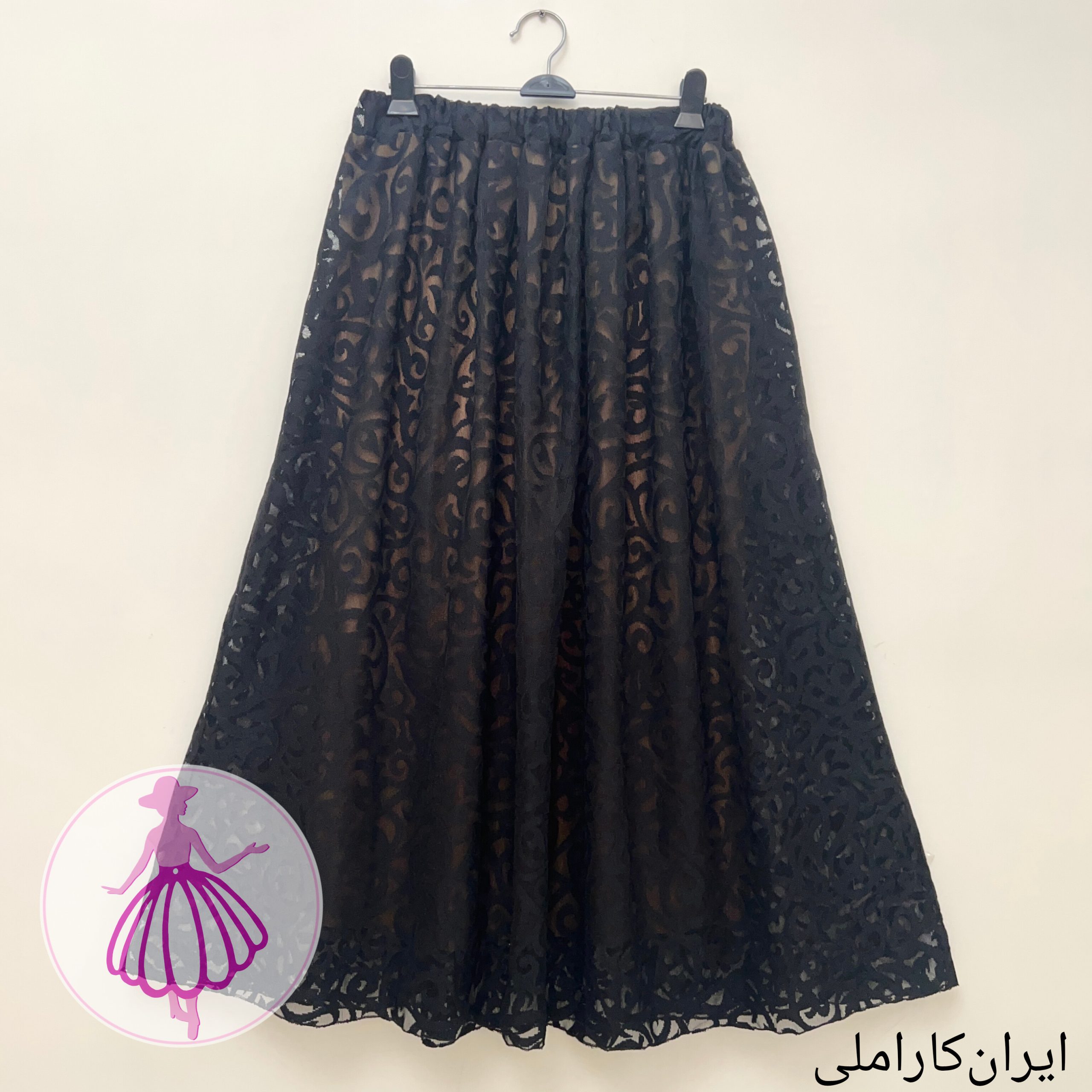 دامن توری طرح ایرانی در رنگبندی متنوع(کد1437) - Image 3