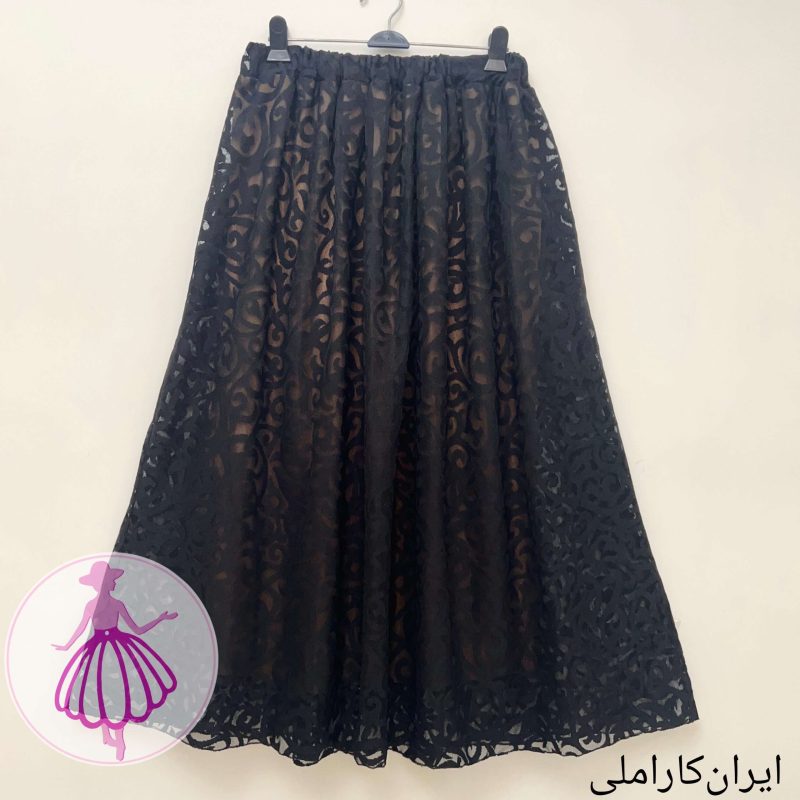 دامن توری ایرانی بلند - تصویر 2