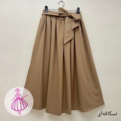 دامن پاپیونی کلوش بلند - تصویر 16