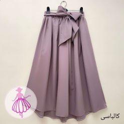 دامن پاپیونی کلوش بلند - تصویر 9