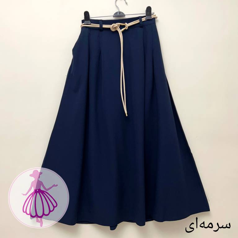 دامن برماندو پیله دار در رنگبندی متنوع(کد1447) - Image 9