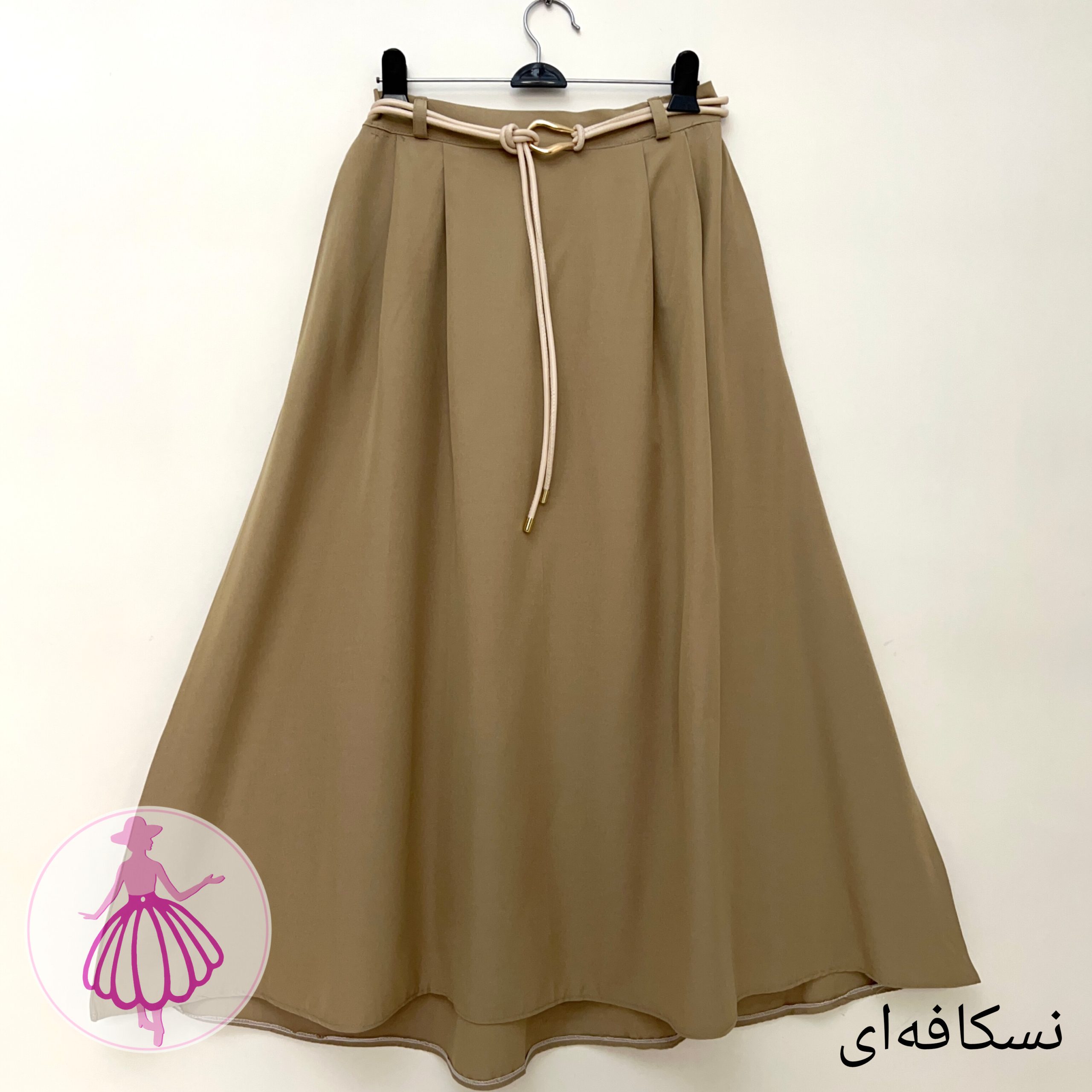 دامن برماندو پیله دار در رنگبندی متنوع(کد1447) - Image 3