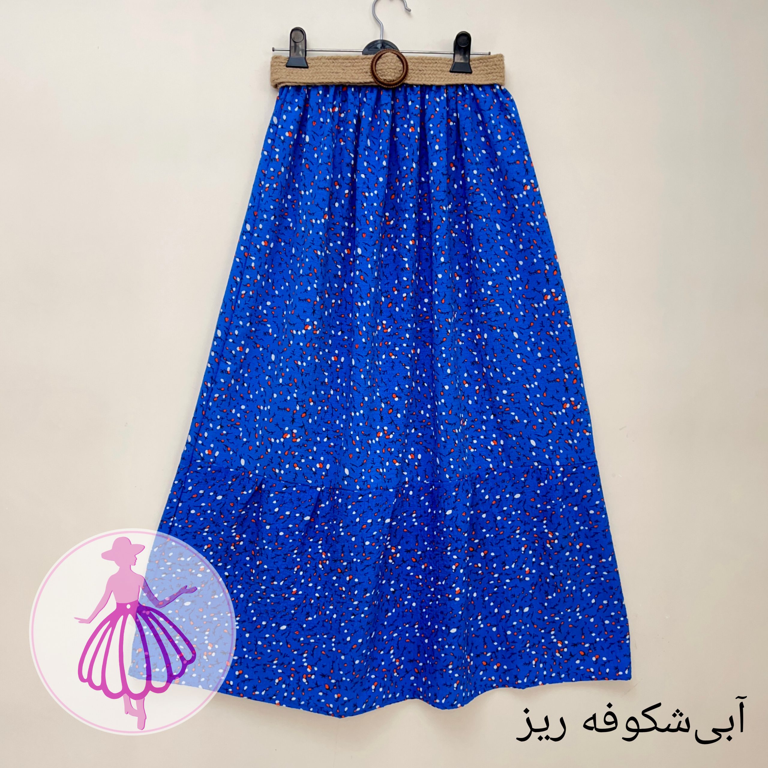 دامن پفکی بلند در طرح های متنوع کالکشن 1405(کد1449) - Image 5