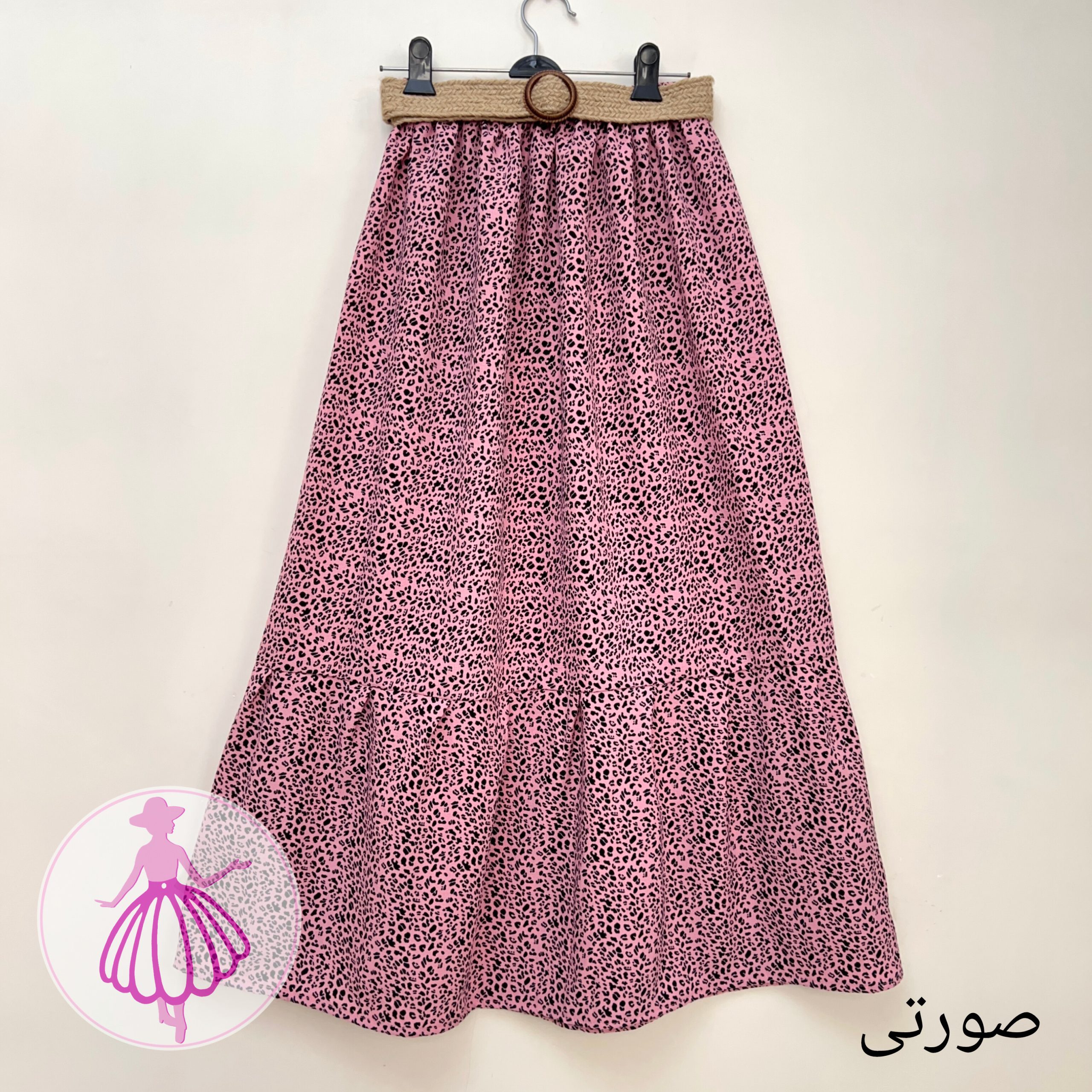 دامن پفکی بلند در طرح های متنوع کالکشن 1405(کد1449) - Image 6