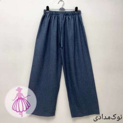 شلوار شانتون نیم بگ کژوال - تصویر 6