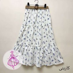 دامن شکوفه ای پینترستی بلند - تصویر 10