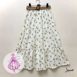 دامن شکوفه ای پینترستی بلند - تصویر 6