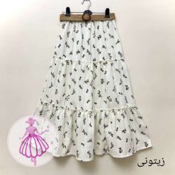 دامن شکوفه ای پینترستی بلند - تصویر 7