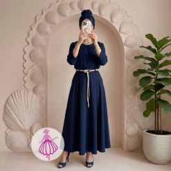 دامن برماندو پیله داربلند - تصویر 6