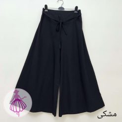 دامن شلواری لینن کلوش - تصویر 2