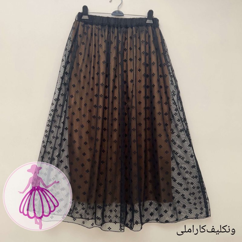 دامن توری ونکلیف بلند - تصویر 3