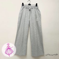 شلوار زنانه ملانژ اسپورت کاربردی - تصویر 2