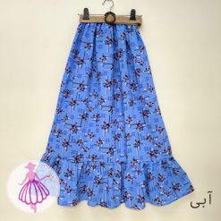 دامن کرپ پفکی مربعی بلند - تصویر 8