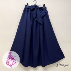 دامن پاپیونی کلوش بلند - تصویر 18