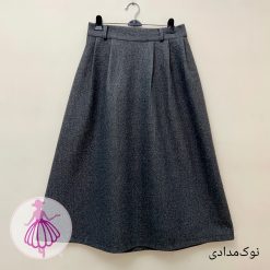 دامن فوتر پیلدار بلند - تصویر 3